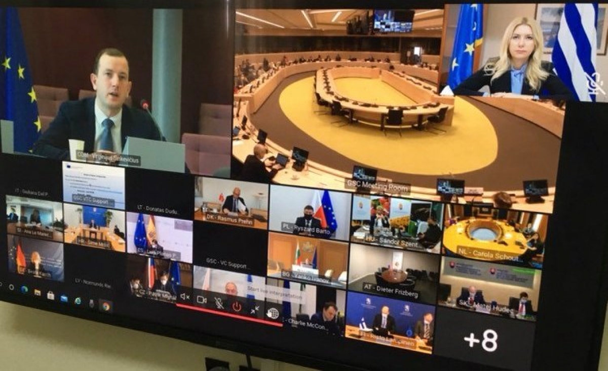 Τις ευκαιρίες αξιοποίησης των αλιευμάτων της Μαυριτανίας από τα ελληνικά αλιευτικά σκάφη υποστήριξε η ΥφΑΑΤ, Φωτεινή Αραμπατζή στο Άτυπο Συμβούλιο Υπουργών Γεωργίας της ΕΕ