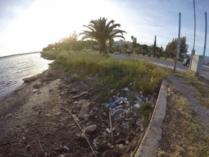 Νέα παρέμβαση από τους Saltsinistas στο Μεσολόγγι (video)