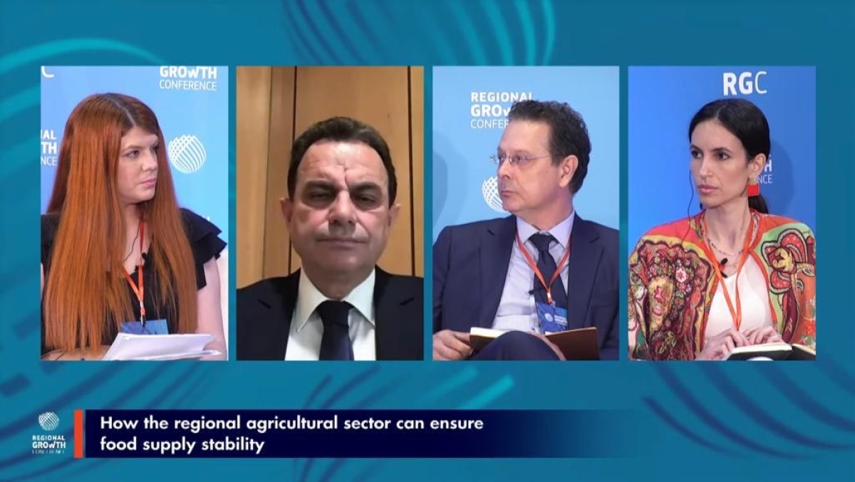 Γεωργαντάς στο 10ο Regional Growth Conference:   Ο αγροδιατροφικός τομέας, ακόμα κι εν μέσω κρίσης, μπορεί να συμβάλλει καθοριστικά στην ανάπτυξη ολόκληρης της χώρας