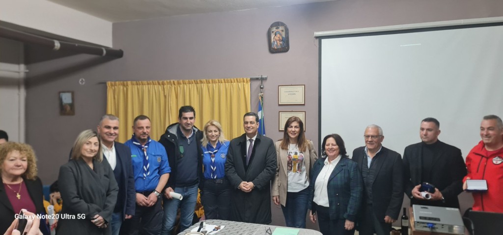 Σε εορταστικό κλίμα η κοπή πίτας του 1ου Συστήματος Προσκόπων Αγρινίου