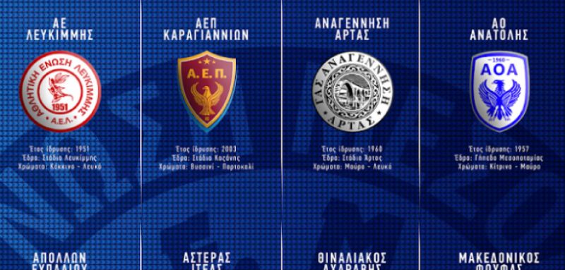 Γ’ Εθνική: Στον 4ο όμιλο ΑΕΜ, Ναυπακτιακός Αστέρας και Τηλυκράτης Λευκάδας