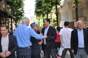 Συνέχισε τις επαφές του με Αγρινιώτες o Γιώργος Παπαναστασίου