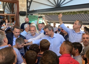 Στη Βόνιτσα ο Πρωθυπουργός (φωτό)