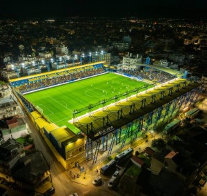 Από ψηλά το γήπεδο- «κουκλί» του Παναιτωλικού