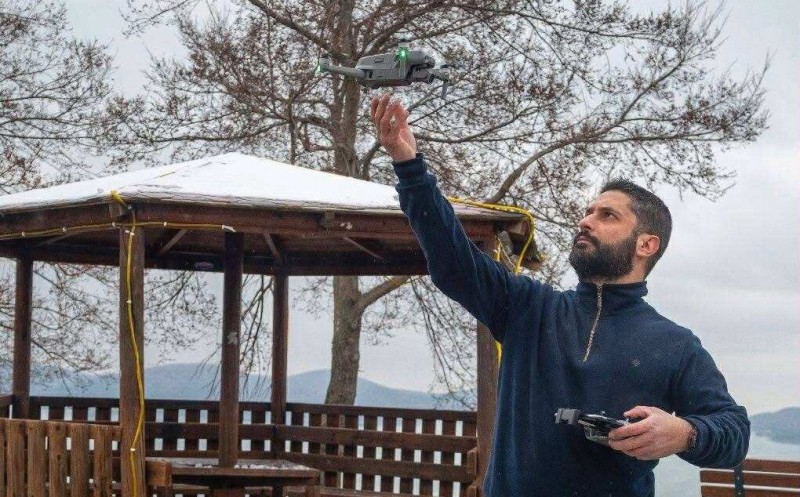 Ο Αγρινιώτης Βασίλης Γαλατάς στον «Άγιο Έρωτα» με εναέρια πλάνα από τη Βόνιτσα