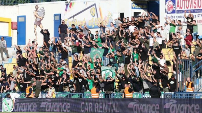 Με τον κόσμο του στο Αγρίνιο ο Παναθηναϊκός