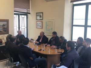 Επίσκεψη του Υποψηφίου Δημάρχου κ. Κώστα Λύρου στην ΔΕΥΑ Μεσολογγίου