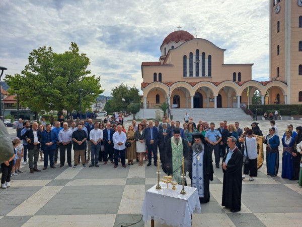 Αγρίνιο: Επίσημο Mνημόσυνο στον Άγιο Κωνσταντίνο για τα θύματα της Μικρασιατικής Καταστροφής