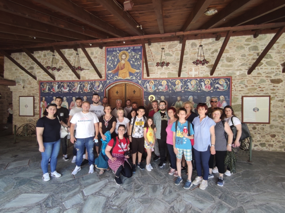 Εκδρομή στα Μετέωρα από τον Εκπολιτιστικό - Εξωραϊστικό Σύλλογο Σαργιάδας Αγρινίου