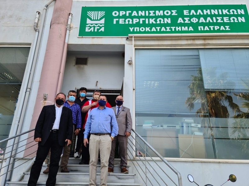 Τρεις  Αντιπεριφερειάρχες στον ΕΛΓΑ για τις ζημιές που υπέστησαν οι αγρότες  από τον «Ιανό»