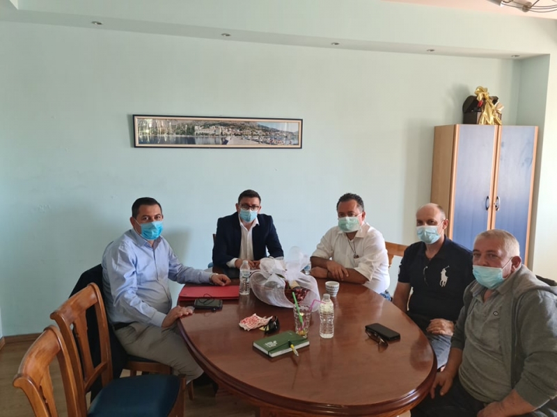 Η αγροτική ανάπτυξη του Δήμου Ξηρομέρου στην συνάντηση Θ. Βασιλόπουλου - Ι. Τριανταφυλλάκη