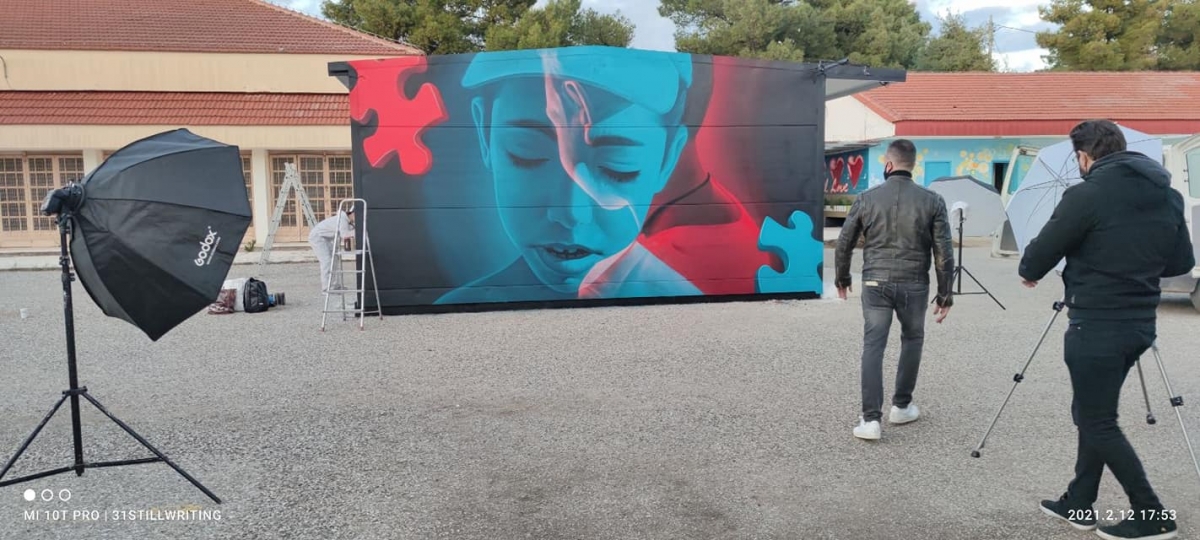 Δια χειρός Insane 51 γκράφιτι για τον αδικοχαμένο Βασιλάκη στο Μεσολόγγι