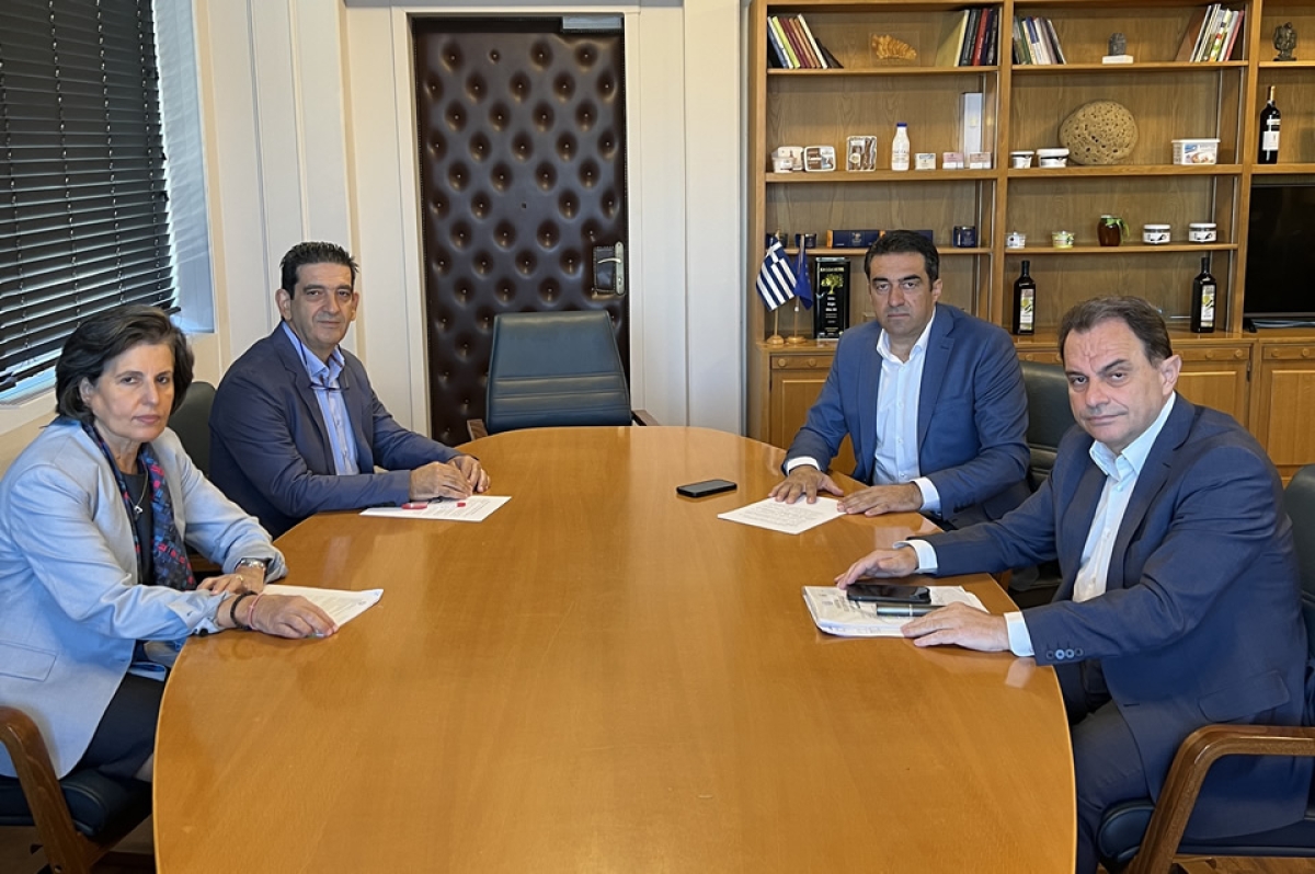 Συνάντηση ΥπΑΑΤ κου Γ. Γεωργαντά με ΕΘΕΑΣ και ΣΕΚ