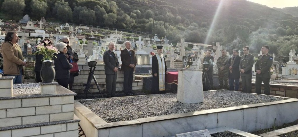 Θέρμο: Επιμνημόσυνη δέηση για τους πεσόντες στο στρατιωτικό νεκροταφείο