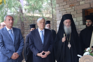 Προκόπης Παυλόπουλος από Θέρμο: «Κυρώσεις στην Τουρκία για την κατοχή εδάφους της Κυπριακής Δημοκρατίας»
