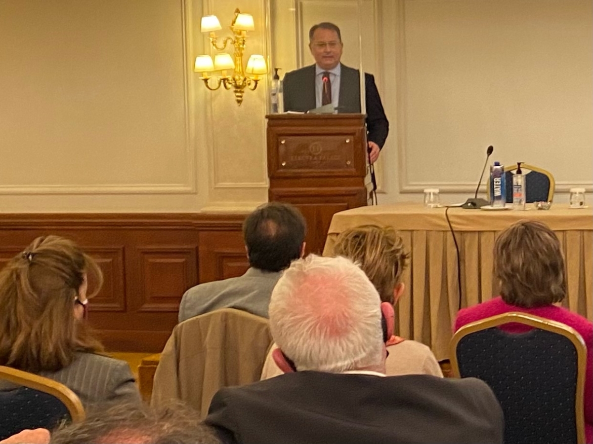 Βασικά σημεία ομιλίας ΥφΑΑΤ, Γιώργου Στύλιου στη γενική συνέλευση της Διεπαγγελματικής Οίνου και Αμπέλου