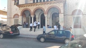 Αγρίνιο: Σε κλίμα συγκίνησης η κηδεία του Νίκου Γράψα
