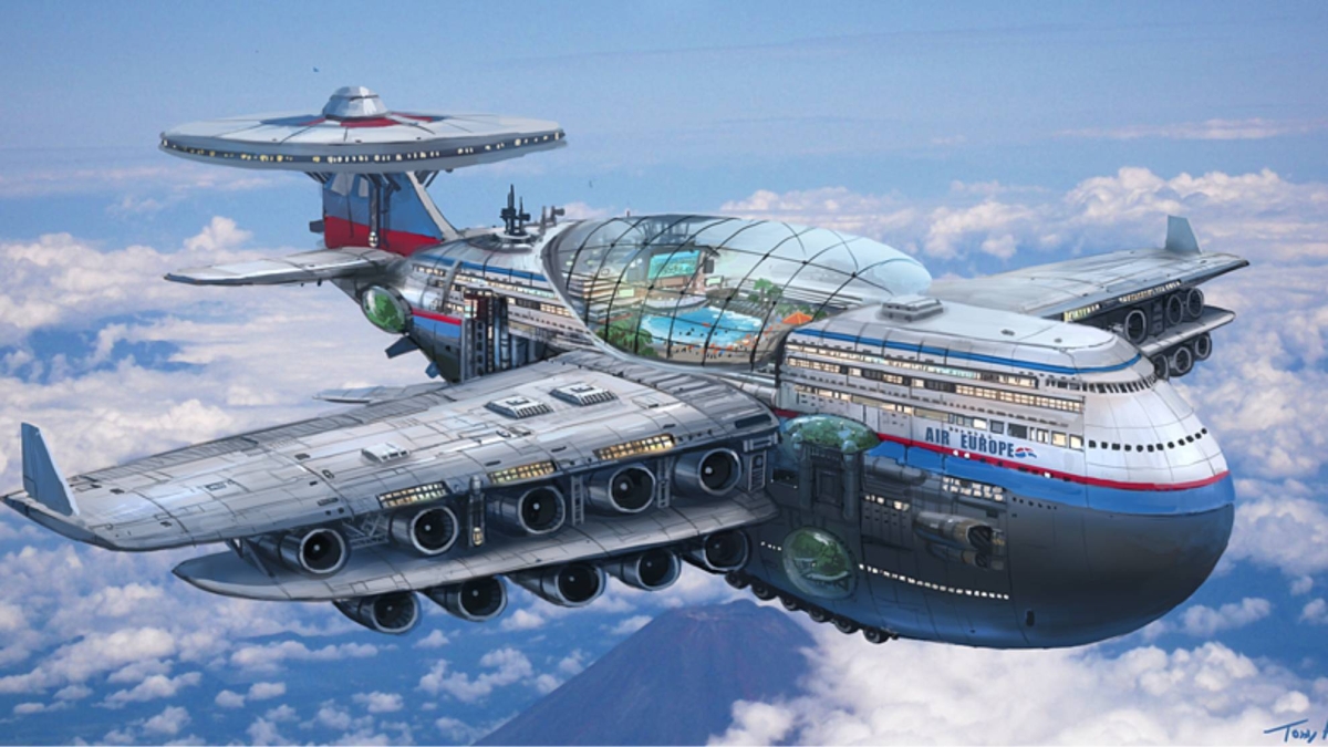 Sky Cruise: Ένα ιπτάμενο κρουαζιερόπλοιο (βίντεο)