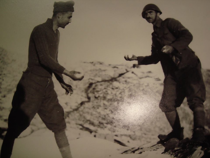 1940: Ο ιδρυτής της ΓΕΑ Αγρινίου στην πρώτη γραμμή του μετώπου
