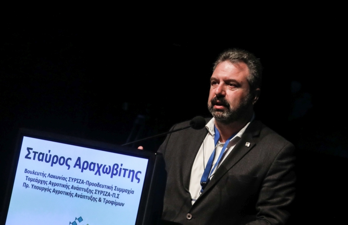 Στ. Αραχωβίτης: “Στην παραγωγή τροφής μπορεί να στηριχθεί η χώρα μας για να βγει άλλη μια φορά από την κρίση”