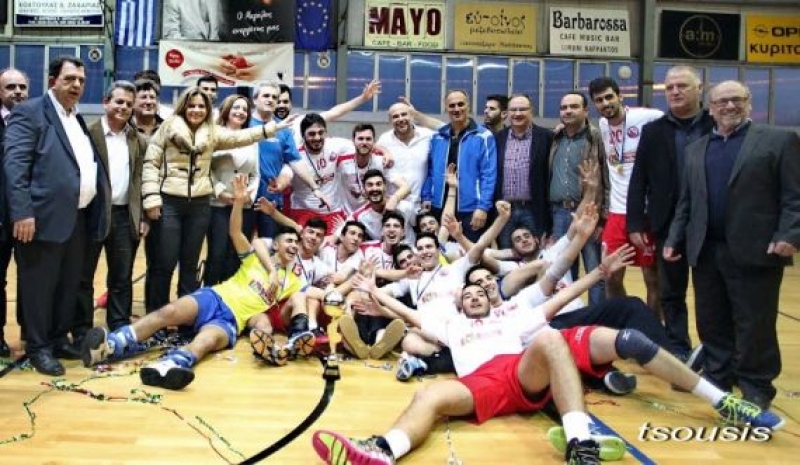Στο κατάμεστο Παπαχαραλάμπειο Σταδίου ολοκληρώθηκε το Final-4 Εφήβων του Volley