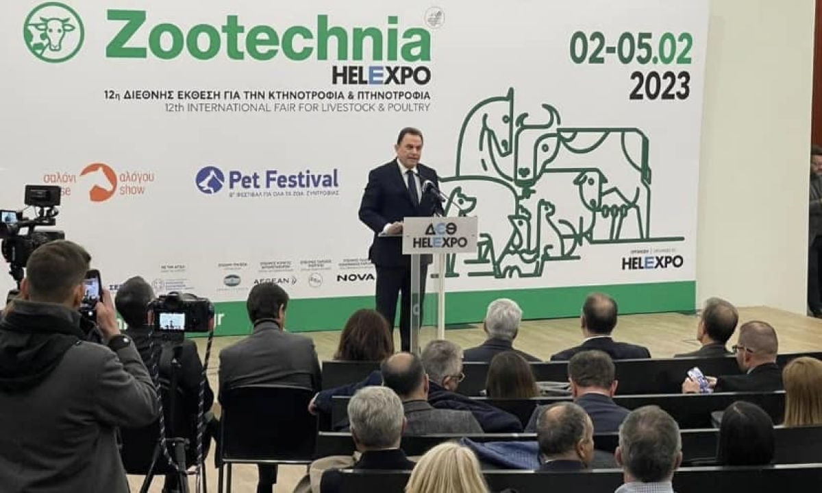 Γ. Γεωργαντάς στα εγκαίνια της Zootechnia: Το Μάρτιο στον αέρα οι διαγωνισμοί για τα διαχειριστικά σχέδια βόσκησης - Κλείνει η μεγαλύτερη εκκρεμότητα της ελληνικής κτηνοτροφίας