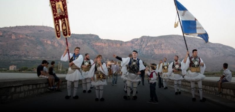 Αιτωλικό: Το πανηγύρι των αρματωμένων στην Αγία Αγάθη (φωτο)