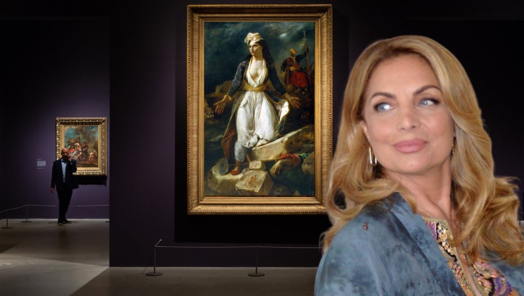 Άντζελα Γκερέκου για τον πίνακα Ντελακρουά στο Μεσολόγγι: «Είναι μια μικρή επανάσταση σιωπής»