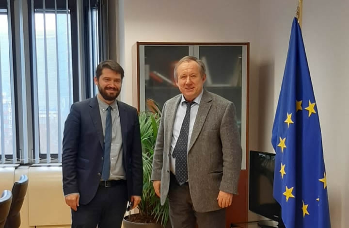 Για την πορεία αξιολόγησης του Εθνικού Στρατηγικού Σχεδίου της νέας ΚΑΠ 2023-2027 ενημερώθηκε ο Γενικός Γραμματέας κ. Κ. Μπαγινέτας στις Βρυξέλλες από την Ε.Ε.