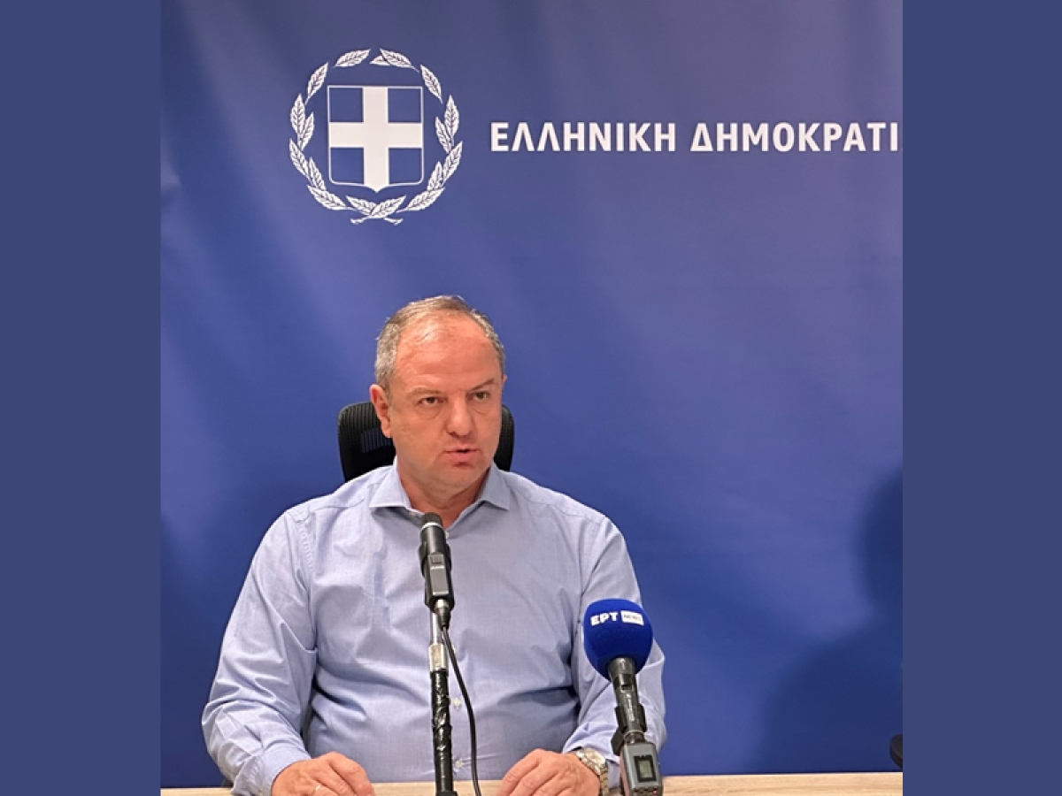 Παρέμβαση του ΥφΑΑΤ, Διονύση Σταμενίτη στην τακτική ενημέρωση του Συντονιστικού στη Λάρισα