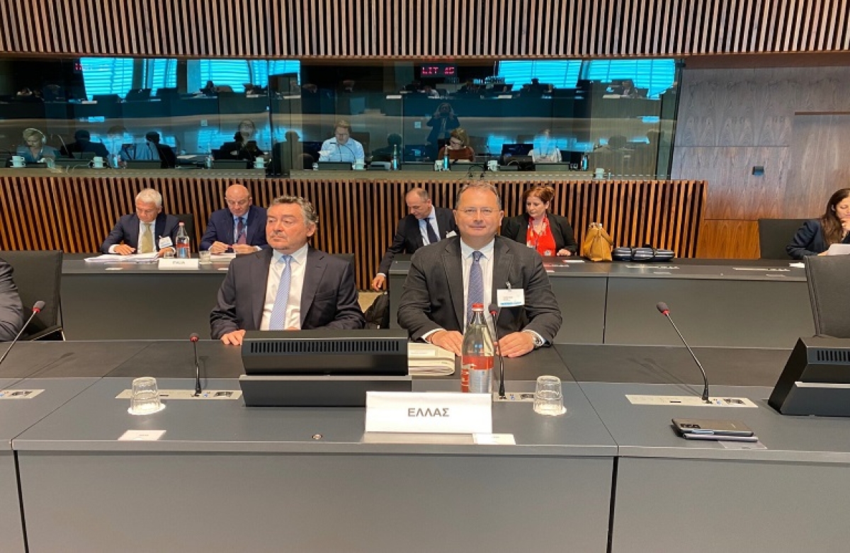 Ο ΥφΑΑΤ Γ. Στύλιος στο Συμβούλιο Υπουργών Γεωργίας και Αλιείας