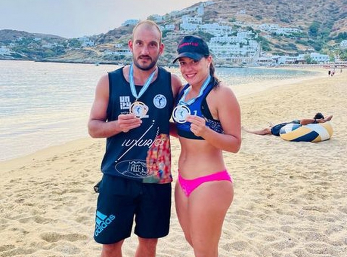 Δεύτερη η Ναυπάκτια Μοσχούλα Πατακοπούλου στο Πανελλήνιο πρωτάθλημα beach volley