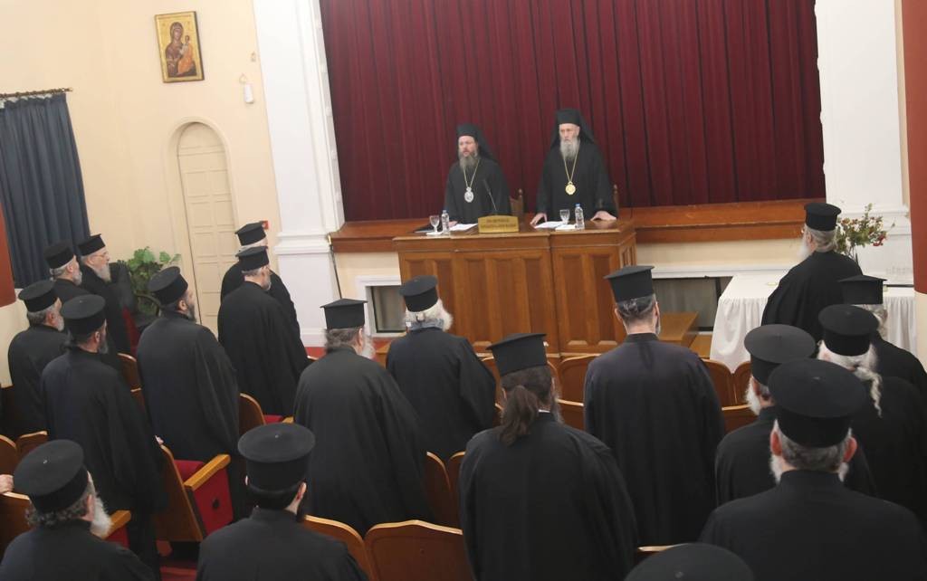 Μητρόπολη Ναυπάκτου: Ιερατική Σύναξη με τoν Μητροπολίτη Αιτωλίας και Ακαρνανίας Δαμασκηνό