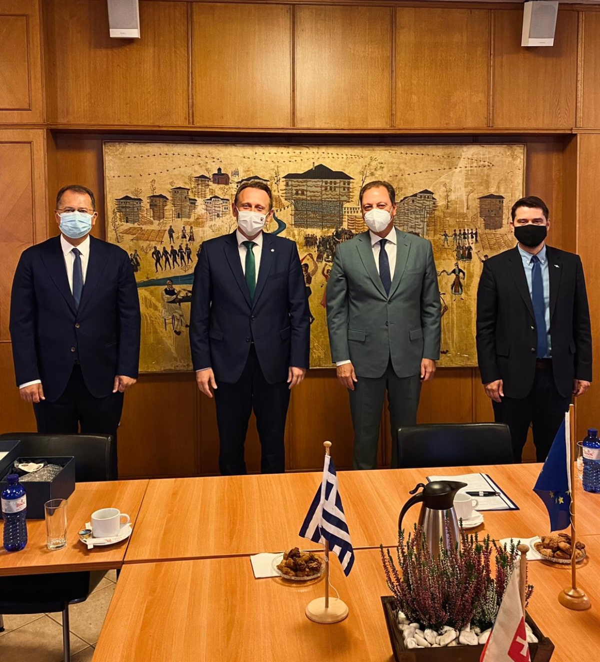 Συνάντηση ΥΠΑΑΤ με τον Σλοβάκο ομολογό του