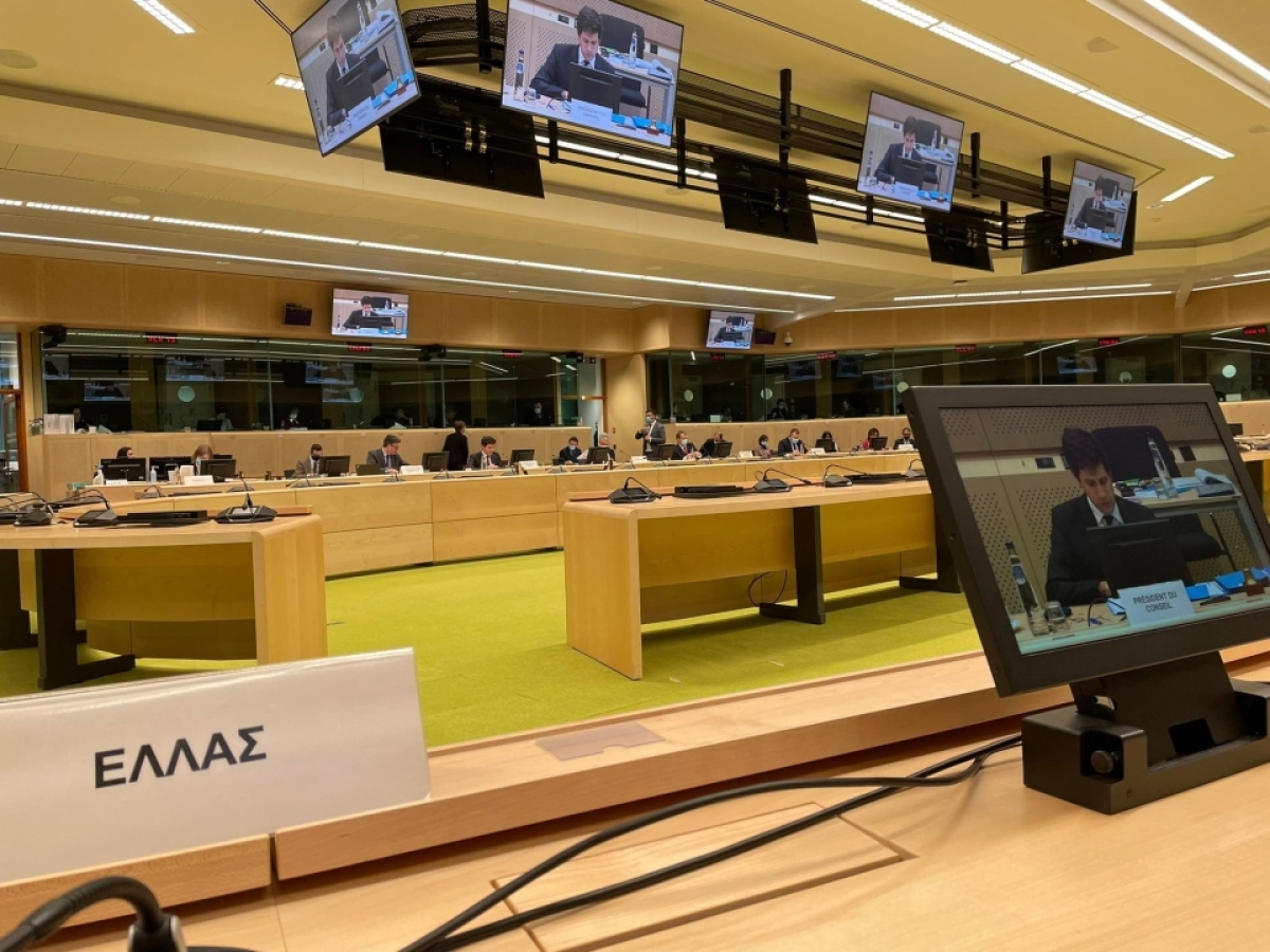 Ο ΓΓ Αγροτικής Πολιτικής και Διεθνών Σχέσεων ΥΠΑΑΤ, Κ. Μπαγινέτας στη σύνοδο του Συμβουλίου Υπουργών Γεωργίας &amp; Αλιείας