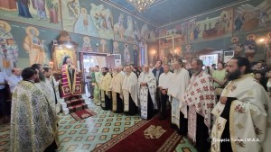 Ο Εσπερινός του Αγίου Βησσαρίωνος  στην Κεχρινιά Αμφιλοχίας