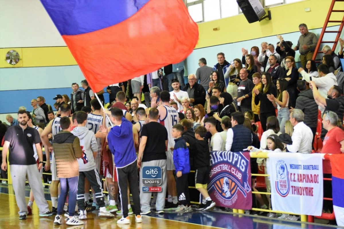 Πήρε τη νίκη, κλείδωσε το πλεονέκτημα έδρας στα play out ο Τρικούπης