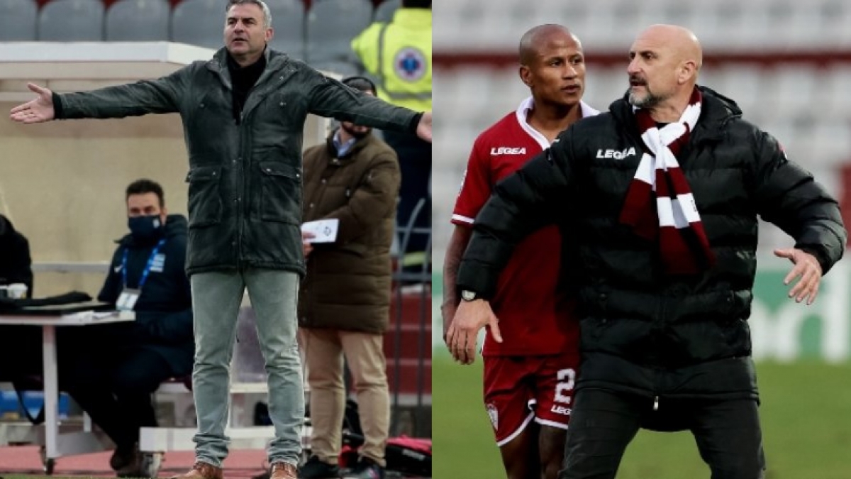 AEΛ - Παναιτωλικός 1-0 (Δηλώσεις Προπονητών)