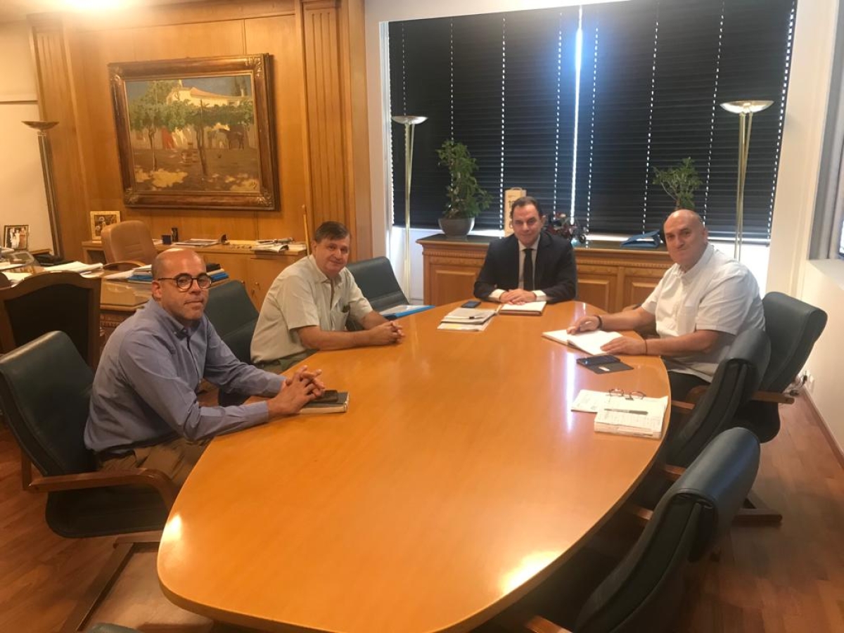 Συνάντηση του ΥπΑΑΤ Γ. Γεωργαντά με  τη Συντεχνία Αρτοποιών Αθηνών, Προαστίων και Περιχώρων