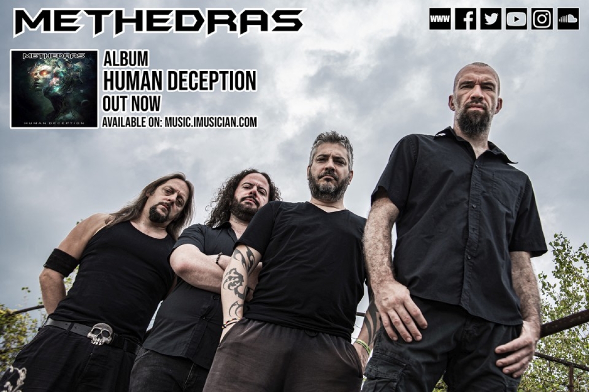 METHEDRAS – single “Psychotic” από το άλμπουμ “Human Deception”