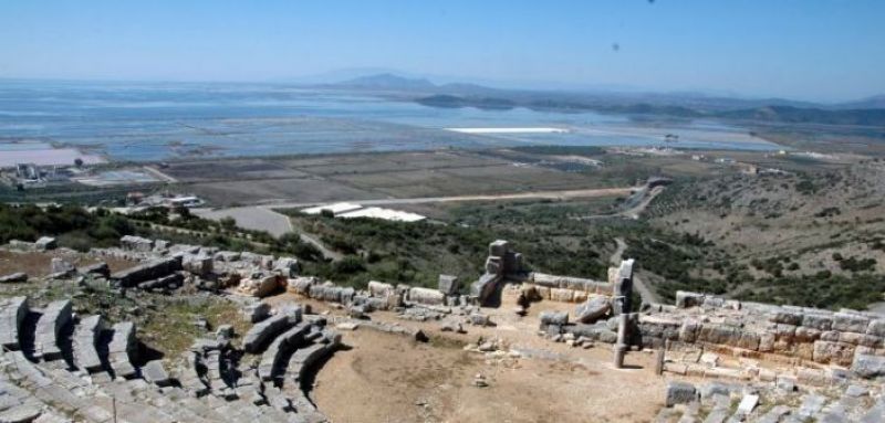 Οι αλυκές του Μεσολογγίου από την Αρχαία Πλευρώνα