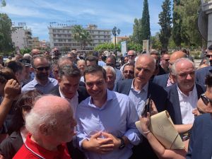 Μεσολόγγι: στον Κήπο των Ηρώων ο Τσίπρας-επίθεση στην κυβέρνηση