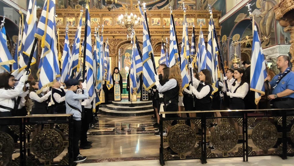 Αγρίνιο: Η Δοξολογία για την επέτειο του «ΟΧΙ» στην Μητρόπολη