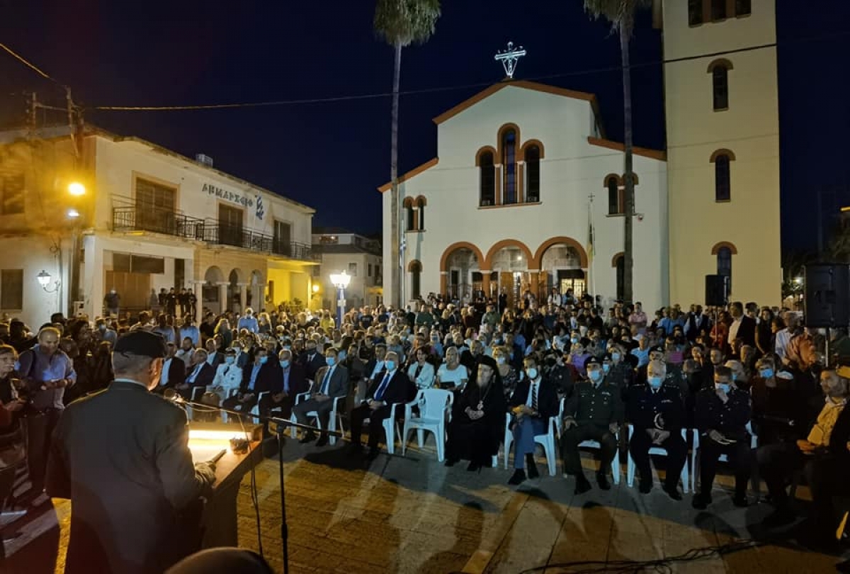Η προτομή του Γεώργιου Καραϊσκάκη κοσμεί από χτες το Αιτωλικό (φωτο, βίντεο)