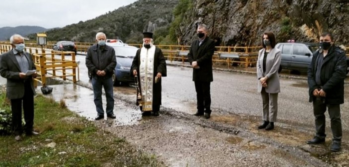Γέφυρα Τατάρνας: Τίμησαν με λιτή τελετή την πρώτη Επανάσταση στην Ρούμελη