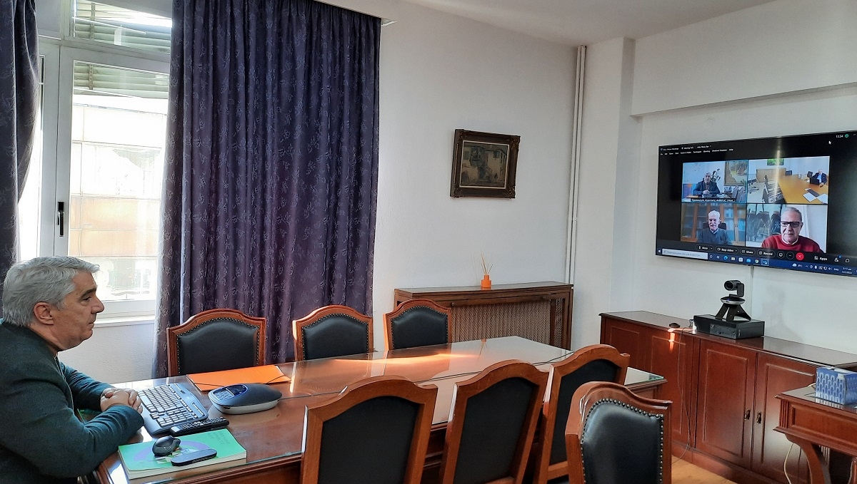 Τηλεδιάσκεψη ΥφΑΑΤ, Σίμου Κεδίκογλου με τον πρόεδρο του ΕΛΓΟ-ΔΗΜΗΤΡΑ και το ΔΣ της Διεπαγγελματικής Οργάνωσης Φέτας