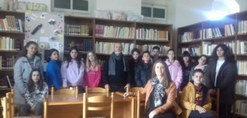 Το Καλλιτεχνικό Γυμνάσιο Μεσολογγίου στη Βάλβειο Δημοτική Βιβλιοθήκη