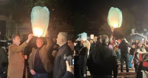 200 φαναράκια στον ουρανό του Αγρινίου για την Ηρωική Έξοδο του Μεσολογγίου