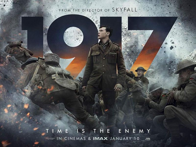 &quot;1917&quot; σε Α΄ΠΡΟΒΟΛΗ στο Δημοτικό Κινηματογράφο ΑΝΕΣΙΣ απο Πέμπτη 9/1/2019