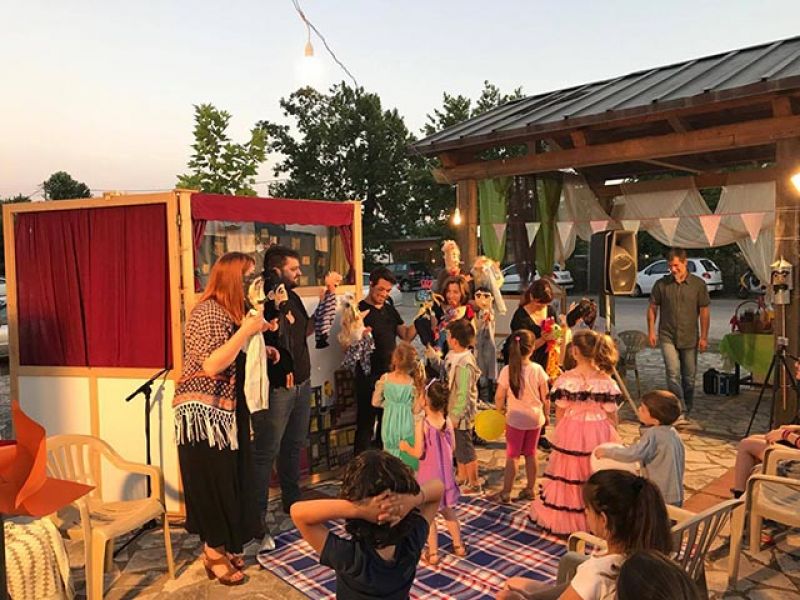 «Συνάντηση Κουκλοθεάτρων» στα Αμπάρια Παναιτωλίου (φωτο)